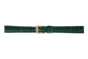画像1: BAMBI[バンビ]　グレーシャス ワニ革（クロコダイル・マット） BWA008M　正規品　「腕時計交換ベルト」 (1)