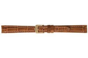画像1: BAMBI[バンビ]　グレーシャス ワニ革（クロコダイル・マット） BWA008C　正規品　「腕時計交換ベルト」 (1)