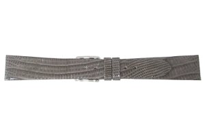 画像1: BAMBI[バンビ]　グレーシャス トカゲ革(テジュー) BAA007G　正規品　「腕時計交換ベルト」 (1)