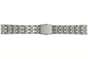 画像1: BAMBI[バンビ]　バンビメタル ブロック ワンタッチ BTB1202N　正規品　「腕時計交換ベルト」 (1)