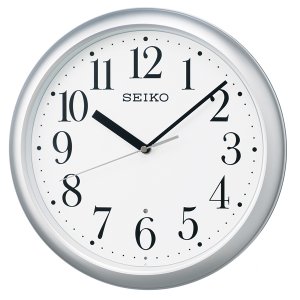 画像1: SEIKO[セイコー]　セイコークロック　KX218S 掛時計　スタンダード  電波クロック　正規品 (1)