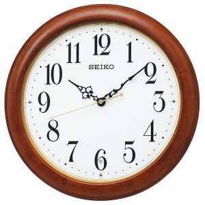 画像1: SEIKO[セイコー]　セイコークロック KX246B  掛時計　スタンダード 電波クロック　正規品 (1)