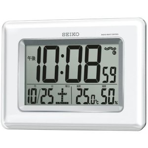 画像1: SEIKO[セイコー]　セイコークロック SQ424W 電波置掛兼用時計　正規品 (1)