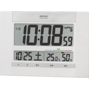 画像1: SEIKO[セイコー]　セイコークロック SQ429W 電波置掛兼用時計　正規品 (1)
