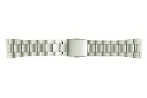 画像1: BAMBI[バンビ]　バンビメタル ブロック ワンタッチ BSB1178-S  正規品　「腕時計交換ベルト」 (1)