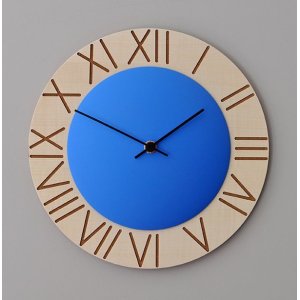 画像: pirondini『ピロンディーニ』wall clock collection　015 Ettore_blue　正規品