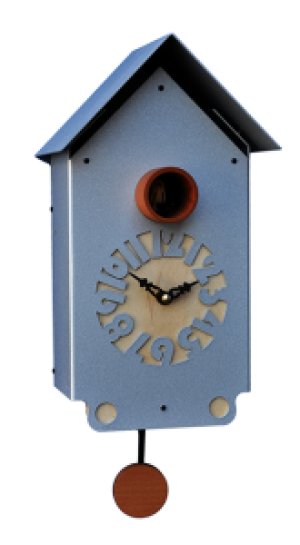 画像1: pirondini『ピロンディーニ』cuckoo clock collection　151aluminum　正規品 (1)