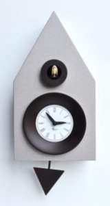 画像: pirondini『ピロンディーニ』cuckoo clock collection　114_alluminio argentato　正規品