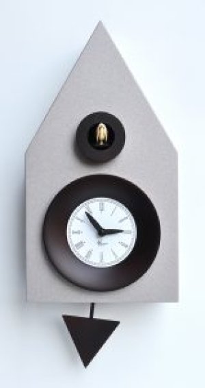 画像1: pirondini『ピロンディーニ』cuckoo clock collection　114_alluminio argentato　正規品 (1)