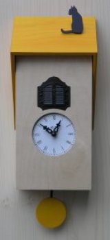 画像: pirondini『ピロンディーニ』cuckoo clock collection　106-Natural-yellowroof　正規品