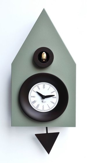 画像1: pirondini『ピロンディーニ』cuckoo clock collection　114_RAL7033　正規品 (1)