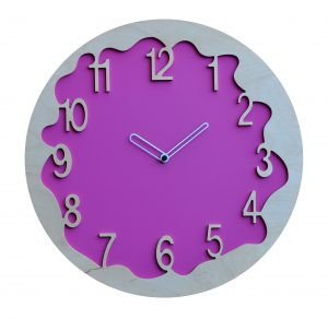 画像1: pirondini『ピロンディーニ』wall clock collection　046Ombre-purple　正規品 (1)