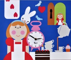 画像1: pirondini『ピロンディーニ』wall clock collection　094-Alice　正規品 (1)