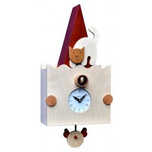 画像: pirondini『ピロンディーニ』cuckoo clock collection 112micio　正規品