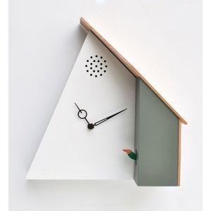 画像1: pirondini『ピロンディーニ』cuckoo clock collection 　506 HOUSE78 Bianco　正規品 (1)