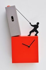 画像: pirondini『ピロンディーニ』cuckoo clock collection 505 LO TENGO Rosso　正規品