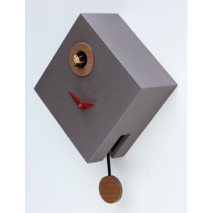 画像2: pirondini『ピロンディーニ』cuckoo clock collection 　816 ROMBINO Alluminio　正規品 (2)