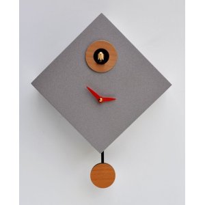 画像: pirondini『ピロンディーニ』cuckoo clock collection 　816 ROMBINO Alluminio　正規品
