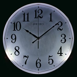 画像2: SEIKO[セイコー]　セイコークロック　KX260B　掛時計 夜でも見える 電波クロック　正規品 (2)