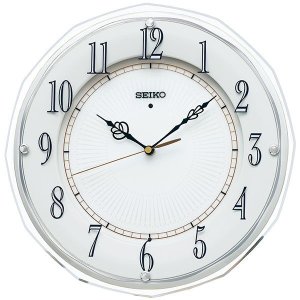 画像1: SEIKO[セイコー]　セイコークロック KX269W　掛時計　スタンダード 電波クロック　正規品 (1)