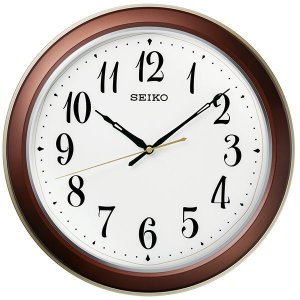 画像: SEIKO[ セイコー]　セイコークロック　KX261B　掛時計 夜でも見える 電波クロック　正規品