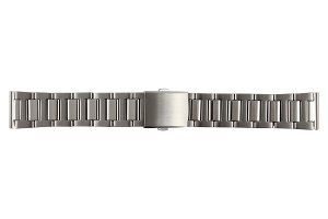 画像1: BAMBI[バンビ]　オスカー ブロックワンタッチ　超硬質メッキ　シリウス　 OSB1257H　正規品　「腕時計交換ベルト」 (1)