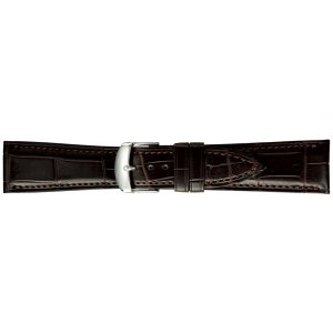 画像: BAMBI[バンビ]　グレーシャス ワニ革(クロコダイル・マット) BWB030B　正規品　「腕時計交換ベルト」