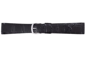 画像1: BAMBI[バンビ]　グレーシャス ワニ革(クロコダイル・シャイニング) BWB212A　正規品　「腕時計交換ベルト」 (1)