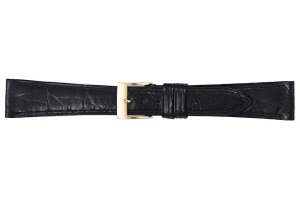 画像1: BAMBI[バンビ]　グレーシャス ワニ革(カイマン・シャイニング) BWB112A　正規品　「腕時計交換ベルト」 (1)
