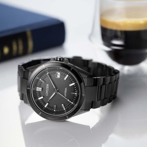 画像6: CITIZEN[シチズン]ATTESA[アテッサ] CB3035-72E    ACT Line　エコ・ドライブ電波時計 ダイレクトフライト　ブラックチタンシリーズ    メンズモデル　正規品 (6)