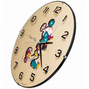 画像2: SEIKO[ セイコー]クロック　FW586B　キャラクター時計　ミッキー&フレンズ　クオーツ　インテリアを飾るディズニークロックの新しいデザイン　正規品 (2)