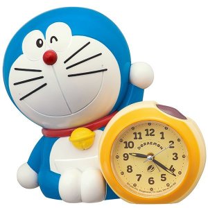 画像1: SEIKO[ セイコー]クロック　JF383A　キャラクター時計　ドラえもん　おしゃべり目ざまし時計   正規品 (1)