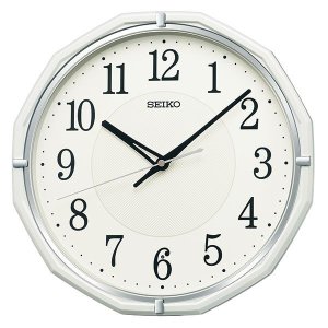 画像1: SEIKO[セイコー]　セイコークロック  KX274W　 掛時計　スタンダード  電波クロック　正規品 (1)