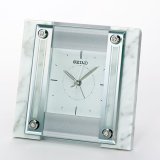 画像: SEIKO[セイコー]　セイコークロック　QK737W　置き時計　クオーツ　正規品
