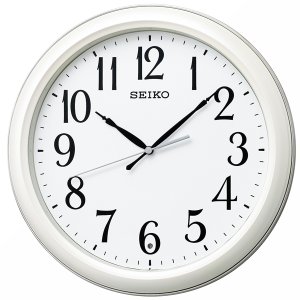 画像1: SEIKO[セイコー]　セイコークロック　KX234W  掛時計 スタンダード 電波クロック　正規品 (1)