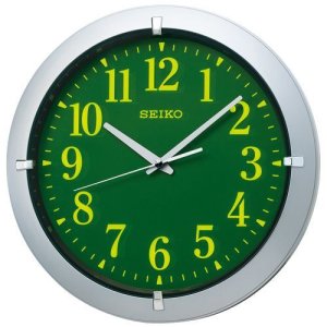 画像1: SEIKO[セイコー]　セイコークロック KX618S 　掛時計　スタンダード　クオーツ　正規品 (1)