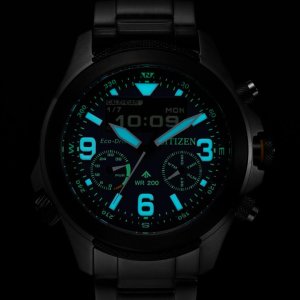 画像7: CITIZEN[シチズン] PROMASTER[プロマスター] JV1006-51L　LAND　アナログとデジタルのエコ・ドライブ コンビネーションウオッチ　　メンズモデル　正規品 (7)