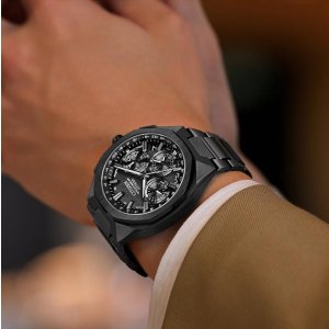 画像10: CITIZEN[シチズン] ATTESA [アテッサ] CC4105-69E　ACT Line　光発電エコ・ドライブ　GPS衛星電波時計 　ダブルダイレクトフライト　ブラックチタンシリーズ　メンズモデル　正規品 (10)