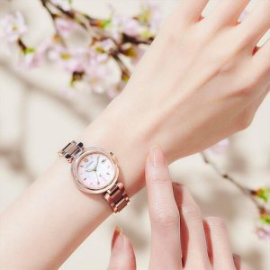 画像7: CITIZEN[シチズン]XC[クロスシー] ES9467-89N　mizu collection  光発電『エコ・ドライブ』電波時計　Titania Happy Flight 限定モデル　世界限定2,100本 　正規品 (7)