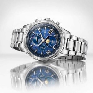 画像5: CITIZEN[シチズン]EXCEED[エクシード] BY1020-61L　光発電エコ・ドライブ電波時計 ダイレクトフライト ムーンフェイズ  メンズモデル　正規品 (5)