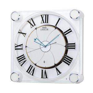 画像2: SEIKO[セイコー]　セイコークロック　エムブレム HS446W　電波からくり時計　正規品 (2)