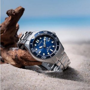 画像7: CITIZEN[シチズン]PROMASTER[プロマスター]  BN0260-54L　MARINEシリーズ  光発電エコ・ドライブ ダイバー200m  メタルバンド  メンズ　 正規品 (7)