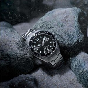 画像7: CITIZEN[シチズン]PROMASTER[プロマスター]  BN0261-51E　MARINEシリーズ  光発電エコ・ドライブ ダイバー200m  メタルバンド  メンズ　 正規品 (7)