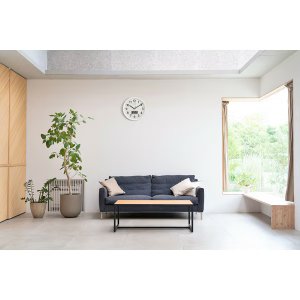 画像3: RHYTHM[リズム]　シチズン CITIZEN　8FYA05-003　電波掛け時計　温度 湿度 カレンダー 　連続秒針　 白色　 正規品 (3)
