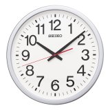画像: SEIKO[セイコー]　セイコークロック   KX277S　掛け時計　オフィスタイプ　  時分針や秒針がしっかり見やすい　 オフィスデザインモデル      電波クロック　正規品