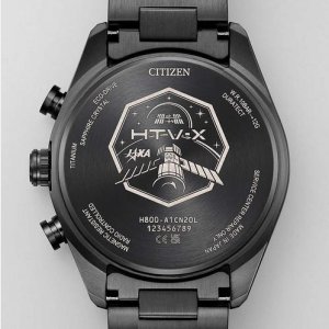 画像4: CITIZEN[シチズン] ATTESA [アテッサ] AT8289-67E　ACT Line　エコ・ドライブ　ブラックチタンシリーズ　JAXA LABEL HTV-X Limited model 　世界限定1,300本 　メンズモデル　正規品 (4)