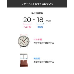 画像5: BAMBI[バンビ]　BAMBI　バンビクイックレバー　フォーマルハウト　BKLE040R　牛革型押し　正規品　「腕時計交換ベルト」 (5)