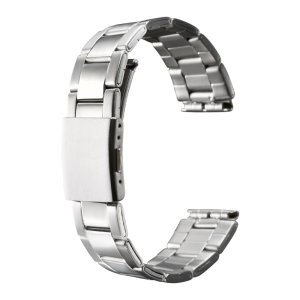 画像1: BAMBI[バンビ]　BAMBI　バンビメタル　ブロックワンタッチ　チタン+ステンレススチール　BTBE1203N　正規品　「腕時計交換ベルト」 (1)