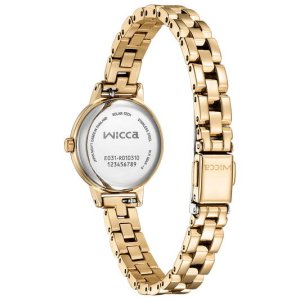 画像3: CITIZEN[ シチズン] Wicca[ウィッカ]  KP3-627-91   ソーラーテック 「キンモクセイ」モチーフ 替えバンド（合成皮革/ECOPET）付限定モデル　  レディスモデル　正規品 (3)
