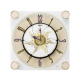 画像: SEIKO[ セイコー]　セイコークロック　FS515W 大人ディズニー 　「塔の上のラプンツェル」の世界をこだわりのアートで表現した華やかなからくり時計　 電波クロック　掛け時計　正規品